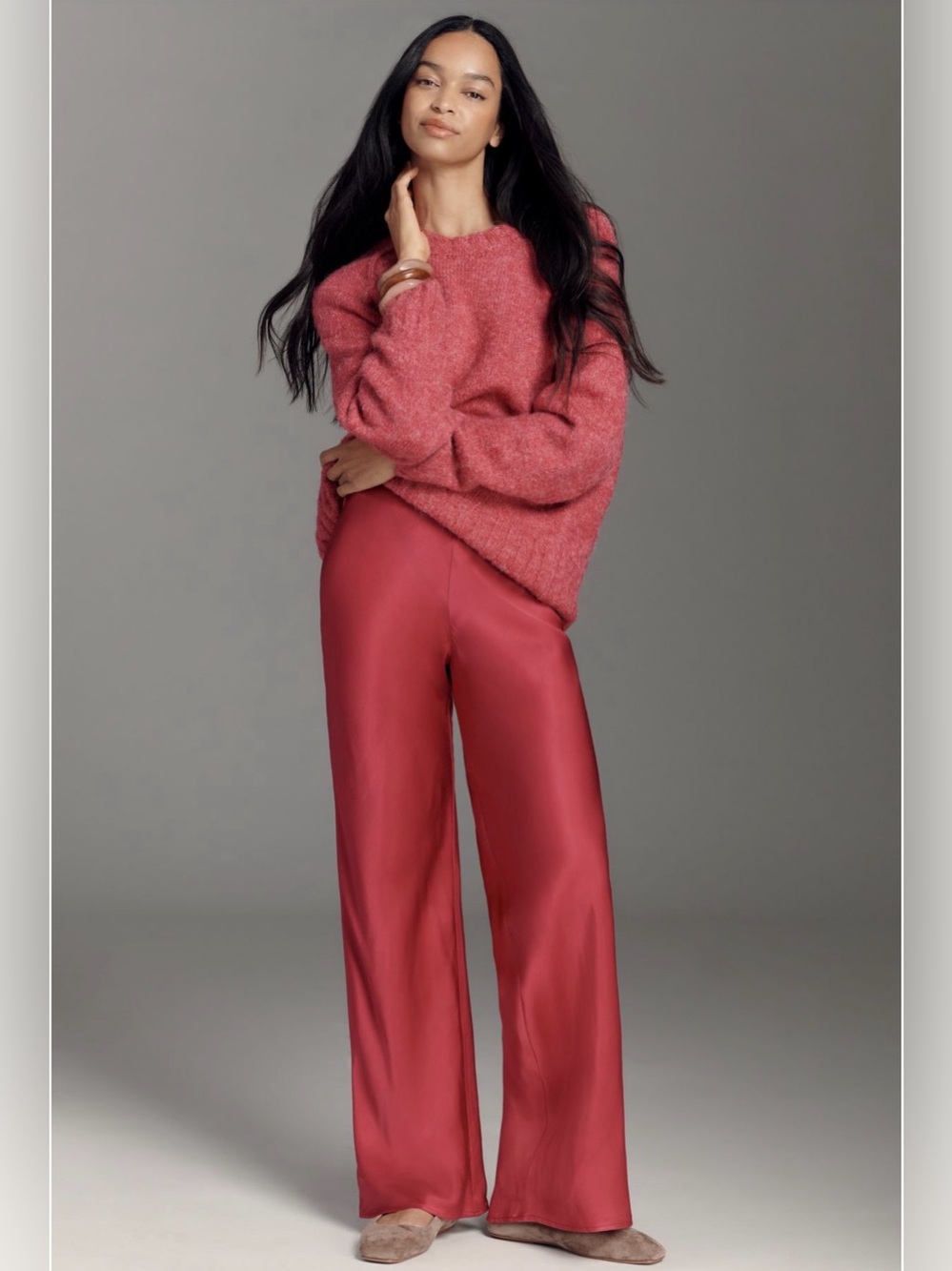 Anthropologie Tilda Pull-On Wide-Leg Pants